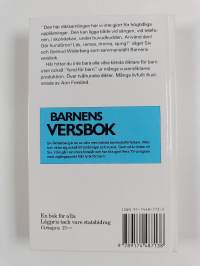 Barnens versbok : en antologi