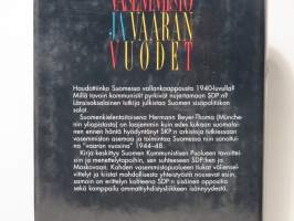 Vasemmisto ja vaaran vuodet