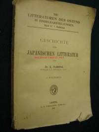 Geschichte der Japanischen Litteratur