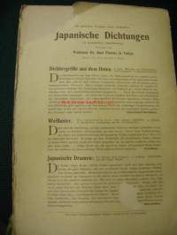 Geschichte der Japanischen Litteratur