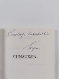 Siunauksia : taivaasta ylhäältä, syvyydestä alhaalta (signeerattu)