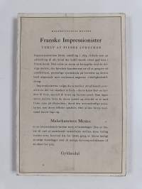 De franske impressionister og deres kreds