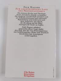 Zur gegenwärtigen lage des protestantismus