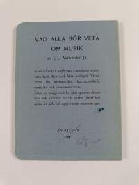 Vad alla bör veta om musik