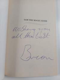 Sam the Magic Genie - think about what you want, not what you fear (signeerattu)