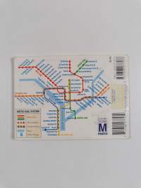 The Mall : Washington DC : Popout map
