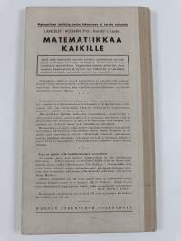 Lukujen ja trigonometristen funktioiden logaritmitaulut neli- ja kolminumeroista laskua varten