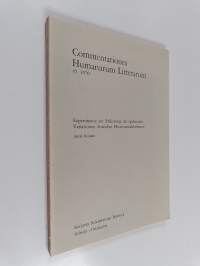 Commentationes Humanarum Litterarum
