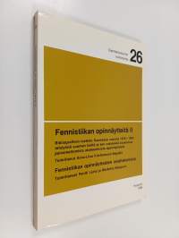 Fennistiikan opinnäytteitä, 2 - Bibliografinen luettelo Suomessa vuosina 1976-1983 tehdyistä suomen kieltä ja sen sukukieliä koskevista painamattomista akateemisi...