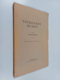 Vatjalaiset runot