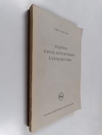 Itäisten savolaismurteiden äännehistoria (signeerattu, tekijän omiste)