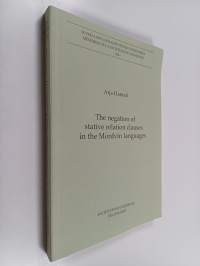 The Negation of Stative Relation Clauses in the Mordvin Languages