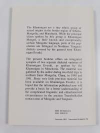 Material on Manchurian Khamnigan Evenki