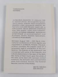 Itämerensuomalainen kulttuurialue = The Fenno-Baltic cultural area : congressus octavus internationalis Fenno-Ugristarum, Jyväskylä 12.8.1995