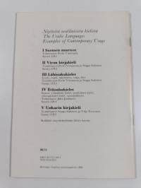 Näytteitä uralilaisista kielistä 5 = The Uralic languages, examples of contemporary usage 5 : Unkarin kirjakieli = Hungarian, the literary language