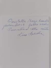 Soilin kirjeet pilven takaa (signeerattu, tekijän omiste)