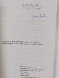 Lainoihin ja korkoihin liittyvät kansainväliset verokysymykset suomalaisen konsernin näkökulmasta (signeerattu, tekijän omiste)