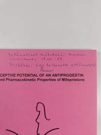 Contraceptive potential of an antiprogestin (signeerattu, tekijän omiste)