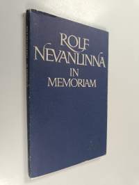 Rolf Nevanlinna in memoriam