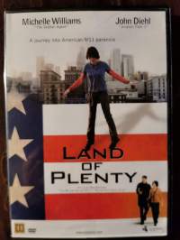 Land of Plenty. A journey into American 9/11 paranoia (Runsauden maa). DVD. Suomitekstit
