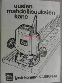 ELU jyrsinkoneen käsikirja