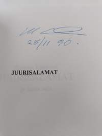 Juurisalamat ja muita unia (signeerattu)