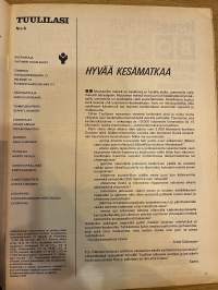Tuulilasi 19670 nr 6 - Kesämatkan kynnyksellä, Kostaja japanilaisen kimpussa