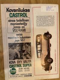 Tuulilasi 1968 nr 10 - 2 -ovinen Austin 1300 täynnä vetovoimaa