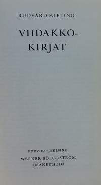 Viidakkokirjat.  (Nuortenkirjat, klassikko)
