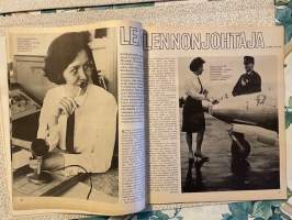 Me Naiset 1967 nr 24, Kristiina Kankaanpää, Lea Kukkanen lennonjohtaja, luova Suomi - Montreal maailmannäyttely