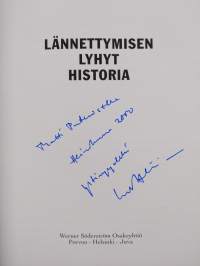 Lännettymisen lyhyt historia (signeerattu, tekijän omiste)