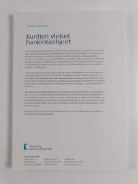 Kuntien yleiset hankintaohjeet