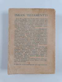Inkan testamentti : seikkailukertomus Etelä-Amerikasta