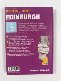 Edinburgh : kartta+opas : nähtävyydet, ostokset, ravintolat, menopaikat