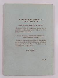 Vox Romana - Pars prima ; Cornelius Nepos, Caesar ; sanasto ja selitykset
