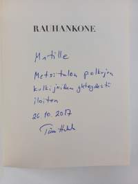 Rauhankone : tekoälytutkijan testamentti (signeerattu, tekijän omiste)