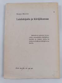 Lainlukijoita ja käräjäkansaa