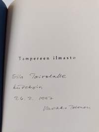 Tampereen ilmasto (signeerattu, tekijän omiste)
