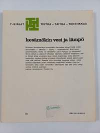 Kesämökin vesi ja lämpö