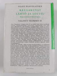 Valitut teokset 2 : Keulakuvat ; Lähtö ja loitsu