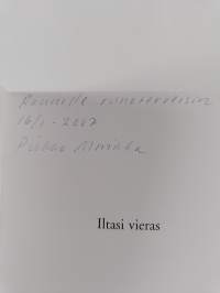 Iltasi vieras : runoja (signeerattu, tekijän omiste)
