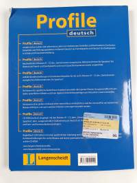 Profile deutsch : gemeinsamer europäischer Referenzrahmen, Lehrzielbestimmungen, Kannbeschreibungen, kommunikative Mittel : Niveau A1-A2, B1-B2, C1-C2