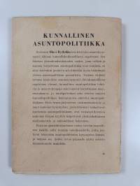 Kunnallinen asuntopolitiikka