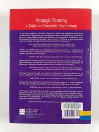 Strategic planning for public and nonprofit organizations : a guide to strengthening and sustaining organizational achievement