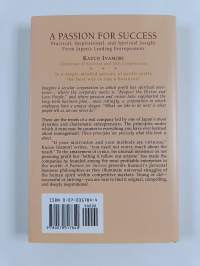 A passion for success : practical, inspirational, and spiritual insight from Japan&#039;s leading entrepreneur