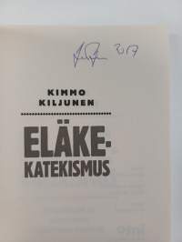 Eläkekatekismus : kysymyksiä ja vastauksia työeläkeindeksistä (signeerattu, ERINOMAINEN)
