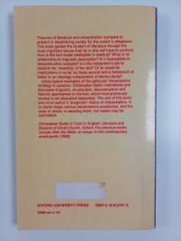 Interpretation, deconstruction, and ideology : an introduction to some current issues in literary theory