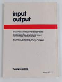 Input-output 1 : revised version, English with technical interests