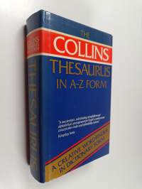 The Collins thesaurus : in A to Z form