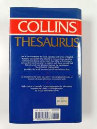The Collins thesaurus : in A to Z form